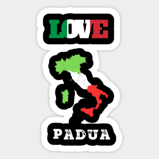 Shirt Padova - maglietta Padova t shirt Padua city shirts shop Sticker